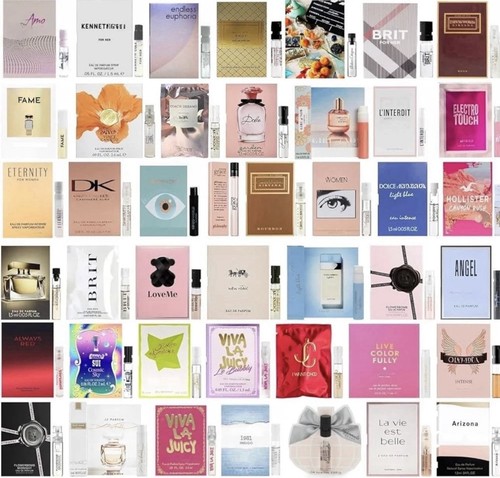 High end perfume samples set - end,